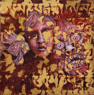 Samsara-Mixed-Media-Painting-on-Canvas-Karna-Puri-IG793-IndiGalleria