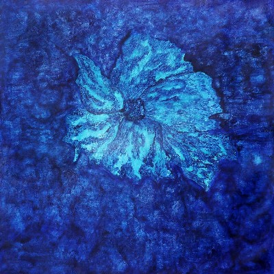 The-Floating-Flower-Oil-on-Canvas-Mona-Jain-IG1877