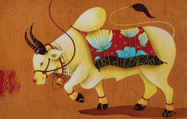 Shiva On Nandi Bull ON LARGE PRINT 36X24 INCHES Photographic Paper - Art &  Paintings posters in India - Buy art, film, design, movie, music, nature  and educational paintings/wallpapers at Flipkart.com