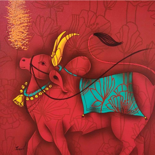 Partha Mondal - Nandi #3 For Sale at 1stDibs | beverly daksha, nandi animal