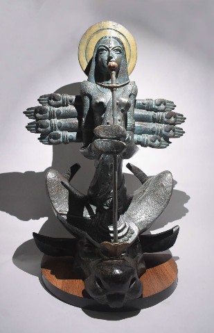 Ishani-Bronze-Sculpture-Debjyoti-Purakayastha-IndiGalleria-IG1691.1