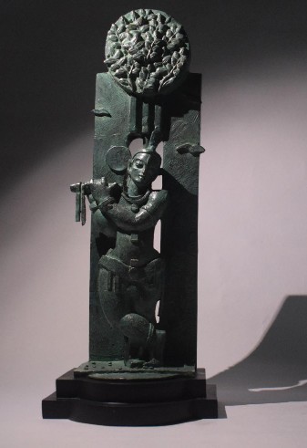 Kanai-Bronze-Sculpture-Debjyoti-Purakayastha-IndiGalleria-IG1692.1