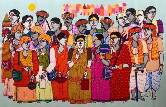 Journey-of-hopes-and-wishes-48x72-Painting-Dhan-Prasad-IndiGalleria-2025