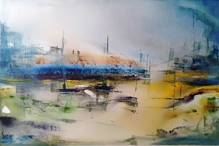 Untitled-22x15-Watercolour-Painting-Abhijit-Dutta-Choudhury-IndiGalleria-IG168