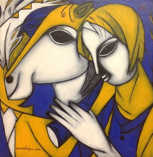 Untitled-Painting-Arvind-Mahajan-IndiGalleria-IG195